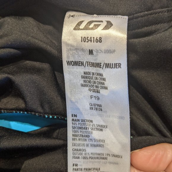 Louis Garneau Women’s Bike Walking Padded Pockets Reflective Black Short… - Picture 11 of 13